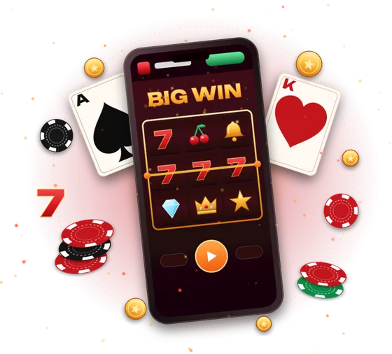 Азино мобайл онлайн - смартфон со слотом, игральные карты и фишки казино